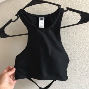 Old navy black bathing suit top